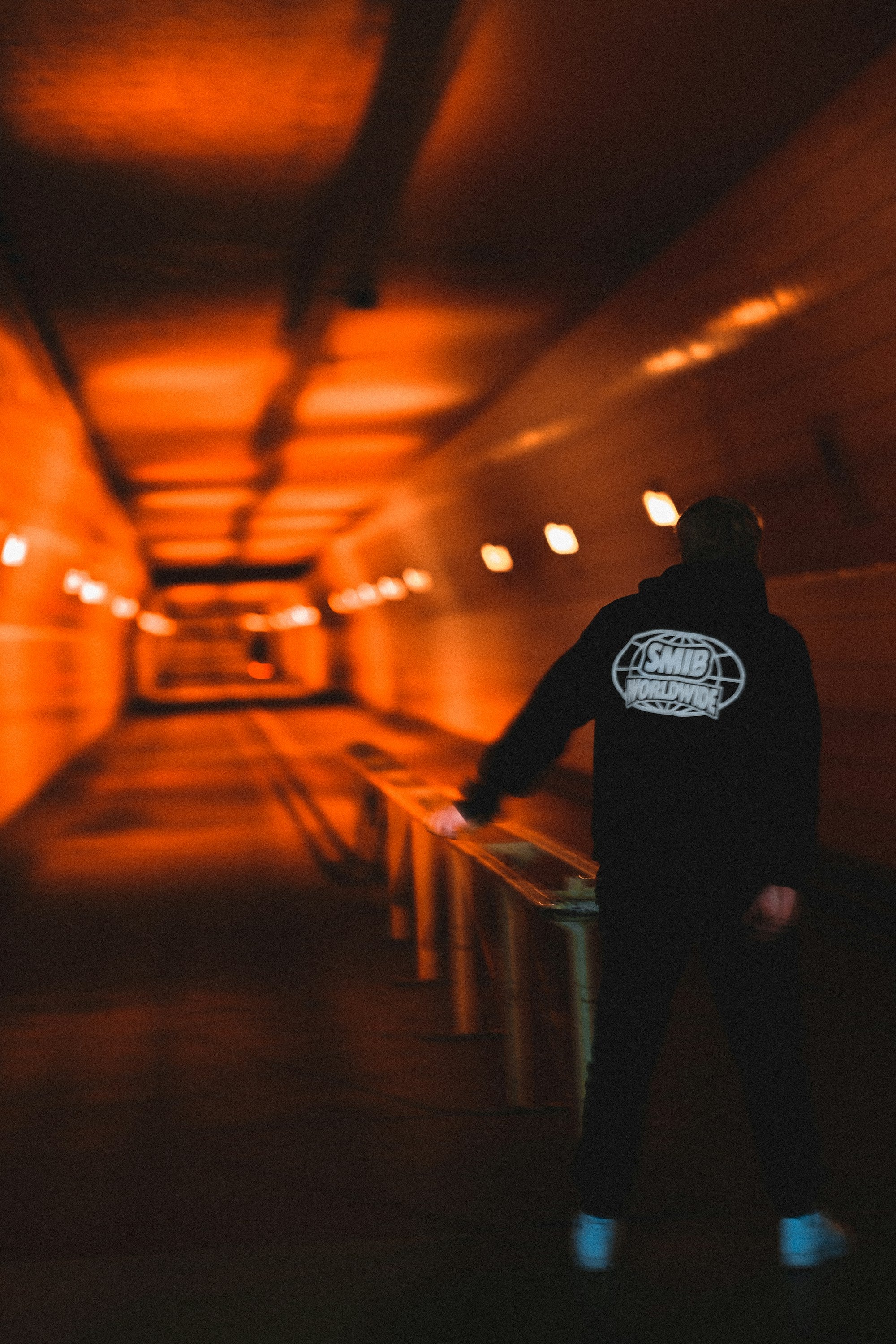 Heavyweight Knit Hoodie — Black